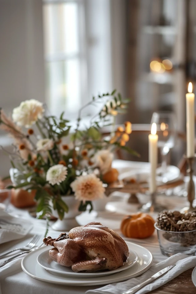 Golden Holiday Tables