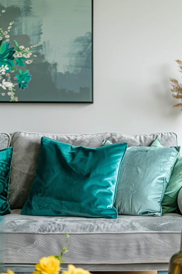 Teal and Grey Living Room Ideas for a Chic Space