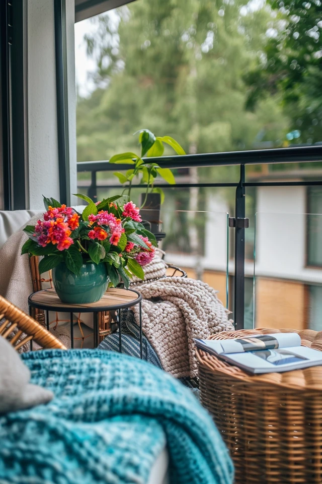 Balcony Decor with a Nautical Theme