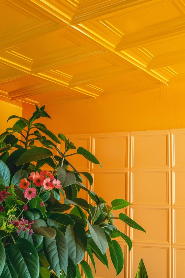 Fresh Ceiling Tile Paint Ideas to Revamp Your Space - photo 2
