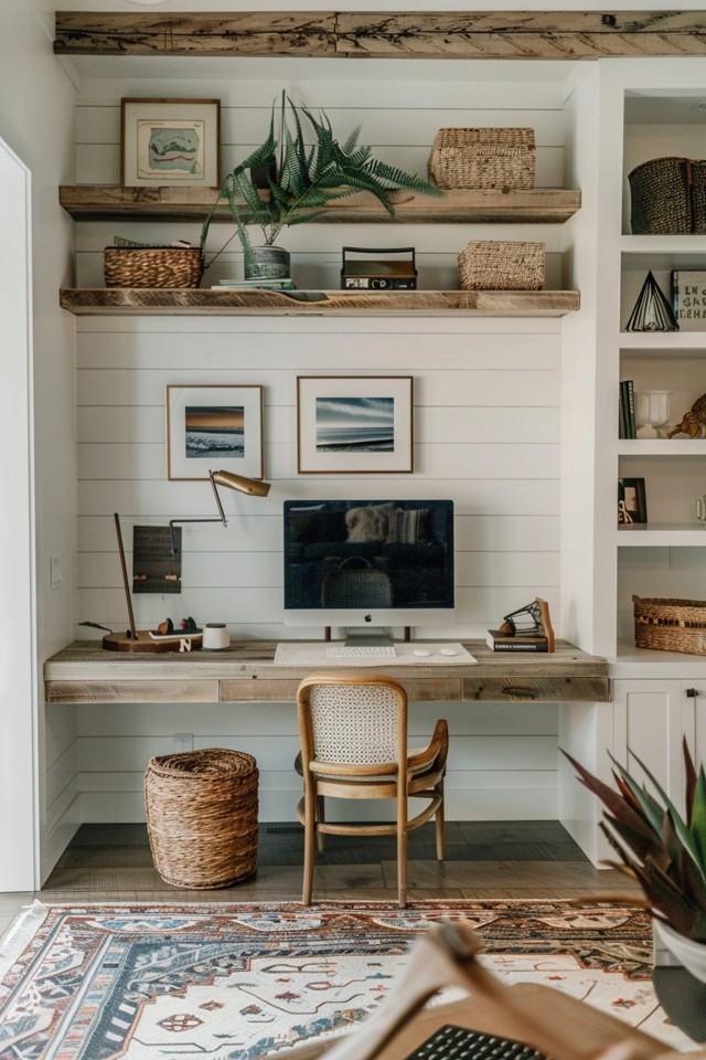 Coastal Home Office Ideas: Productive and Beachy