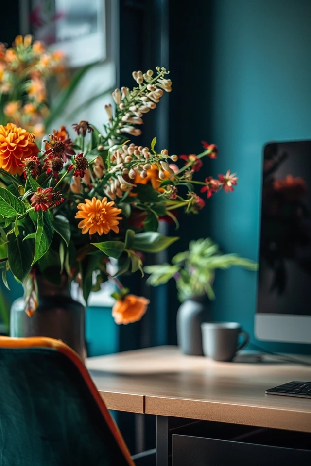 Add Artwork and Decor Pieces to Your Desk