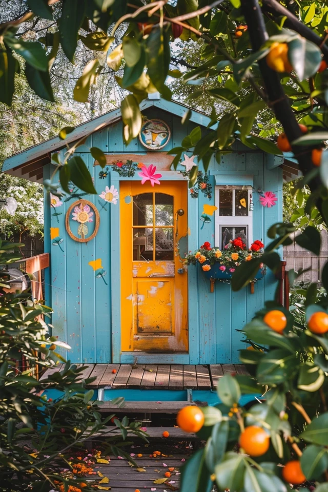 Creative Playhouse Painting Ideas to Inspire You