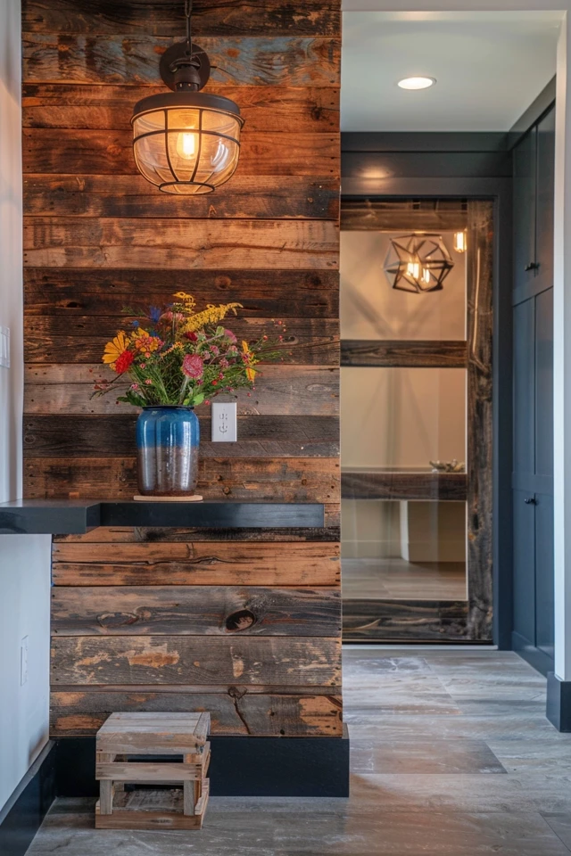 Rustic Charm: Wood Trim Accent Wall Ideas - photo 2