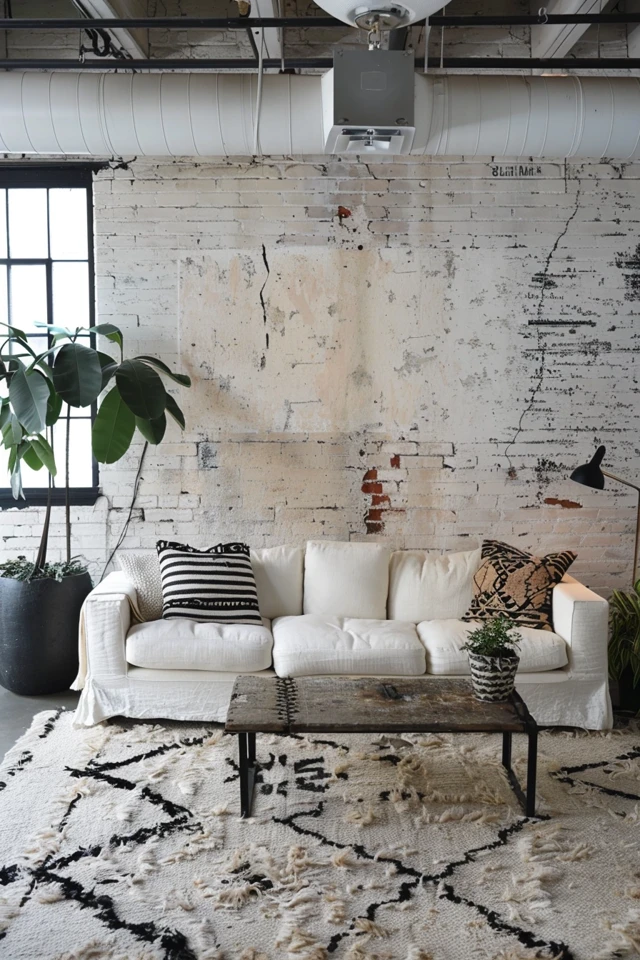 Stylish Black and White Basement Decor Ideas