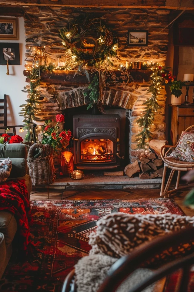 Modern Cottage Fireplace Designs