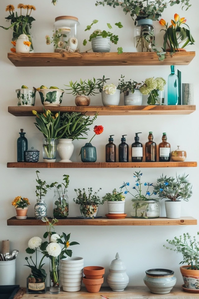 Unique Knick Knack Shelf Display Ideas