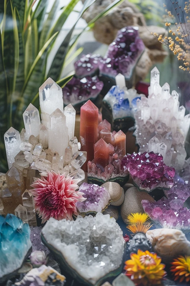 Creative Ideas for Displaying Your Crystal Collection