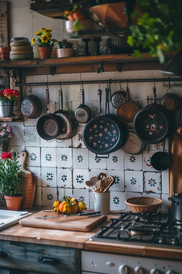 Farmhouse Brick Backsplash Ideas