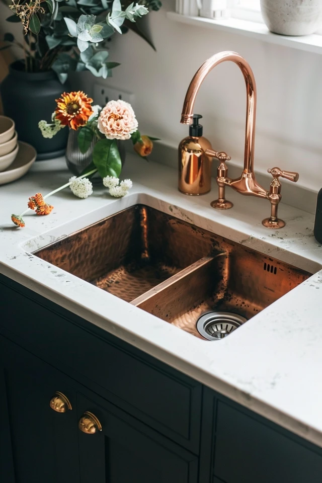 Elevate Your Space with Copper Sink Kitchen Ideas