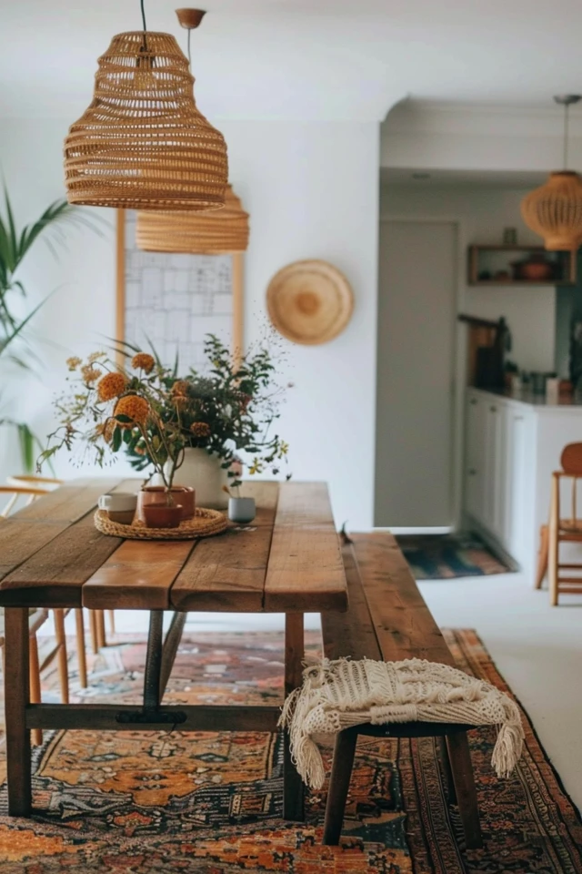 Bohemian Dining Room: Key Decor Ideas