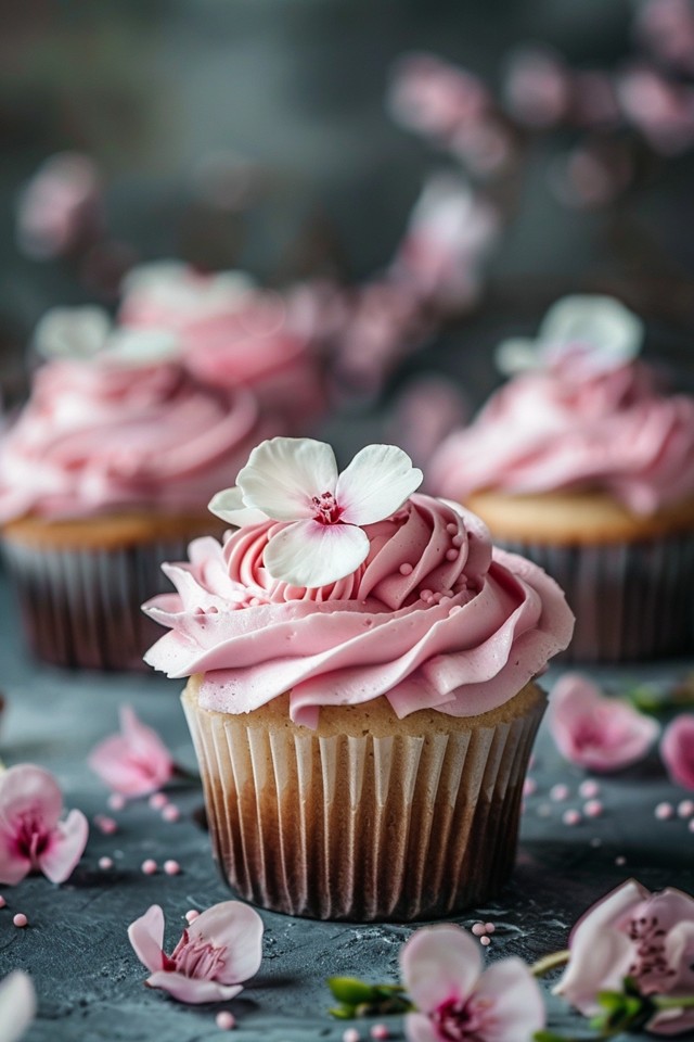 Fresh Spring Cupcake Decorating Ideas