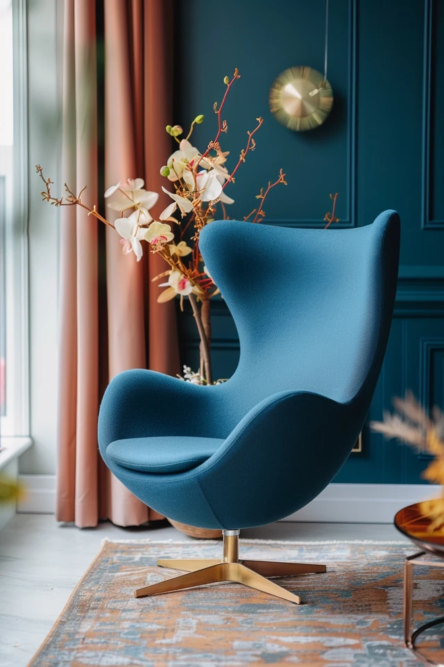 Egg Chair Decor Ideas for Chic Modern Spaces