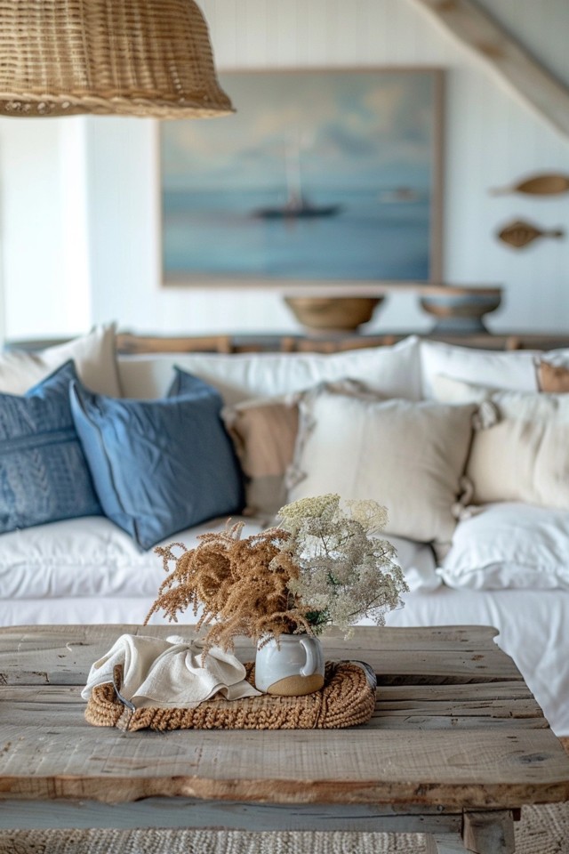 Coastal Living Room Inspiration: Bright and Breezy