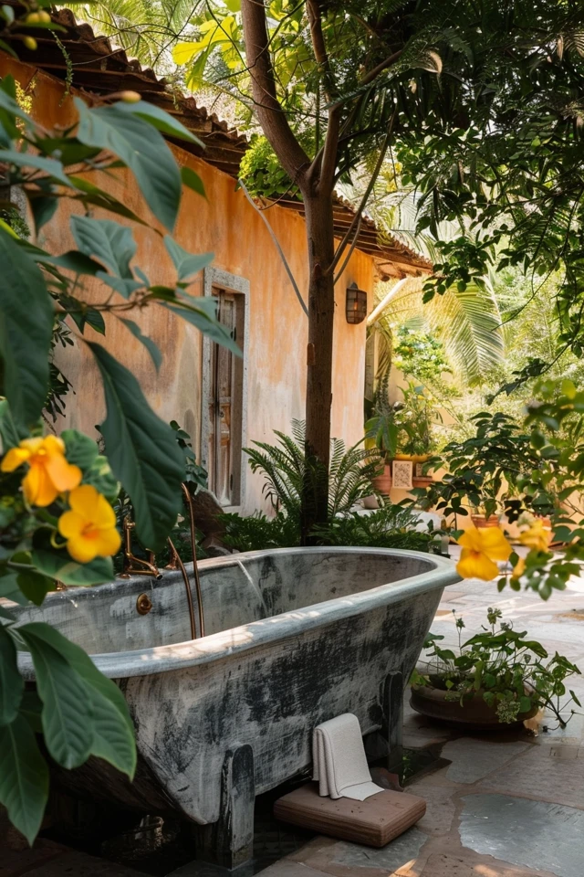 Unique Water Trough Bathtub Ideas for Homes - photo 2
