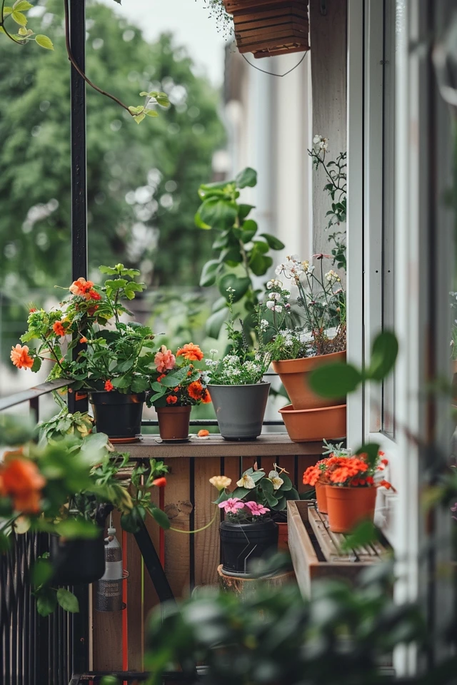 Minimalist Balcony Decor for Clean Lines