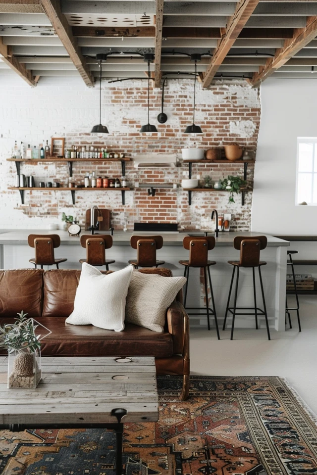 Industrial Home Decor: Blending Old and New