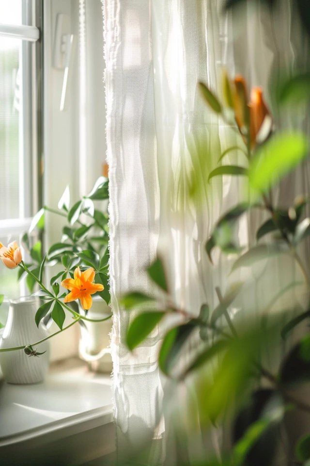 Scandinavian Window Treatments: Curtains and Blinds