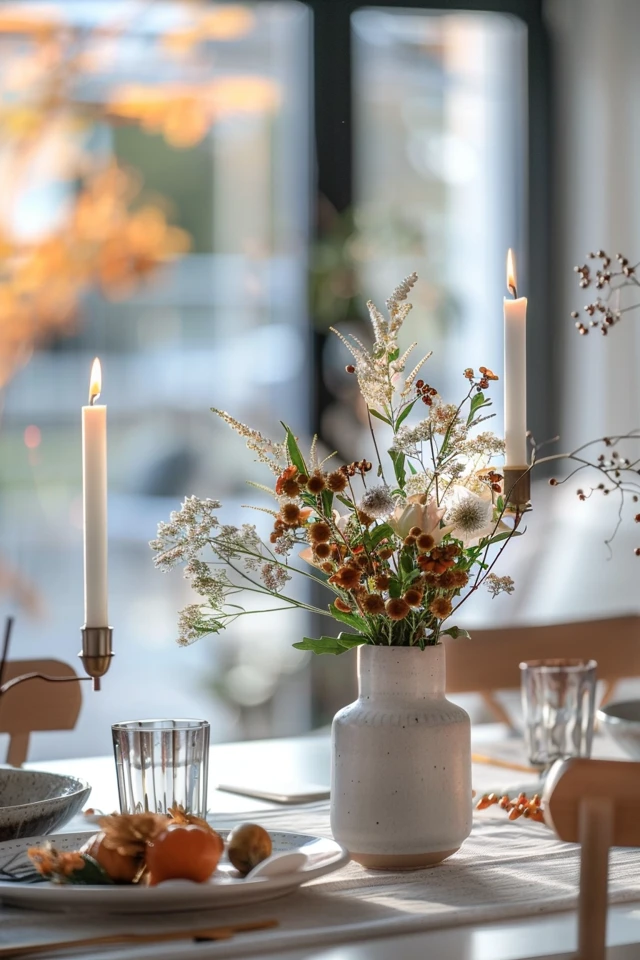Blending Old and New with Thanksgiving Theme Home Decor