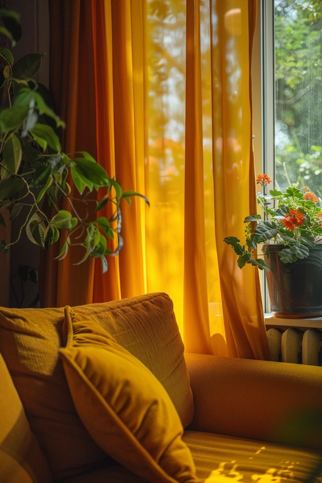 Incorporating Patterns in Mid-century Modern Window Treatments