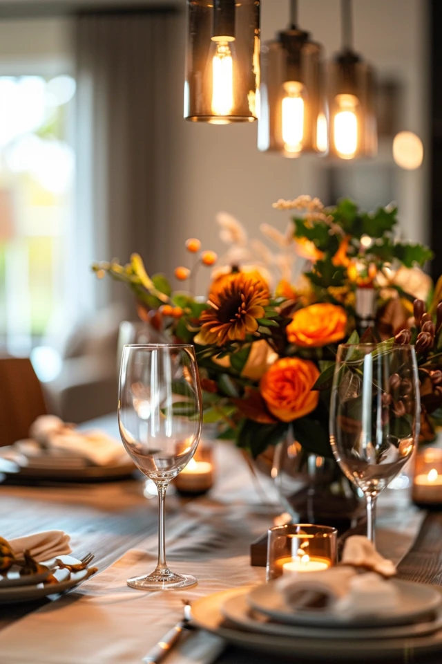 Iconic Fixtures in Thanksgiving Theme Lighting