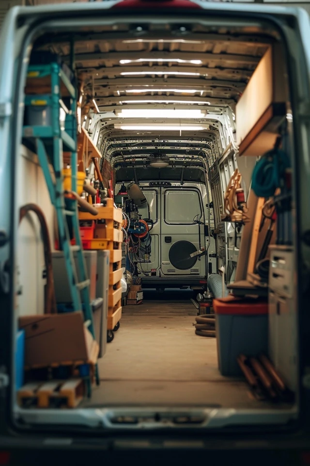 Maximize Space with Plumbing Van Storage Ideas
