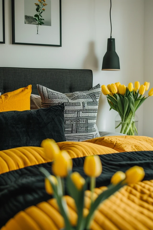 The Versatility of Black and Yellow Bedroom Ideas