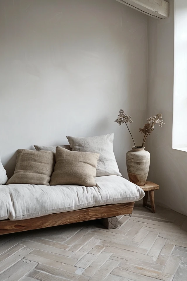 Minimalist Flooring: Wood and Tile Options