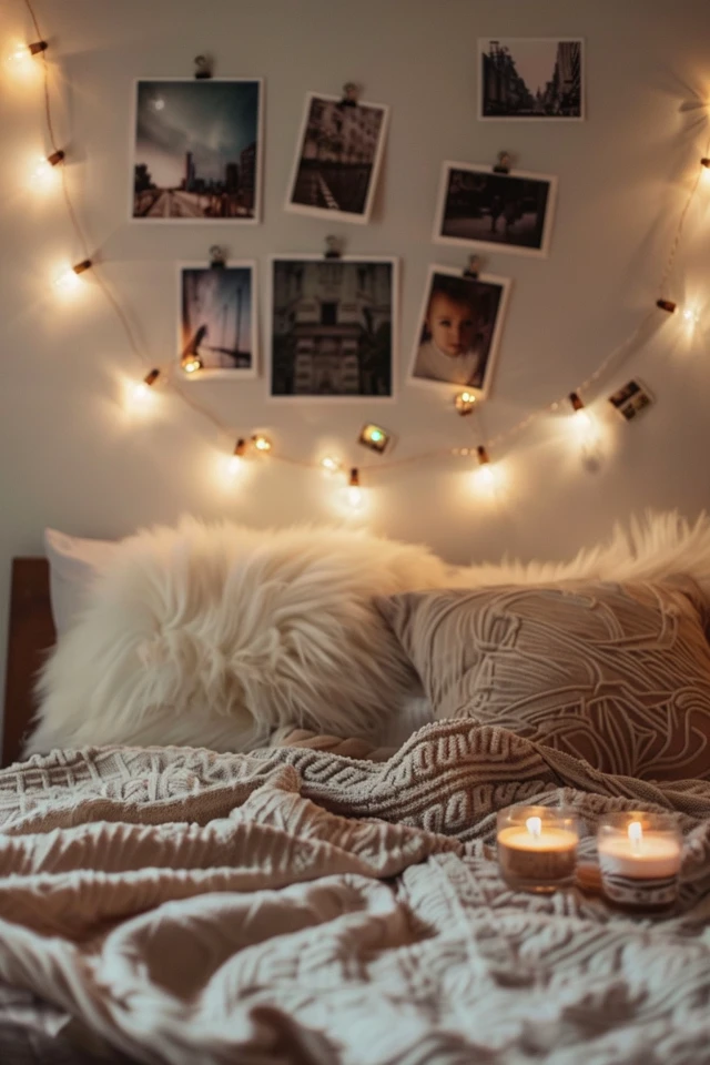 Brighten Memories: Photo Clip String Lights Ideas
