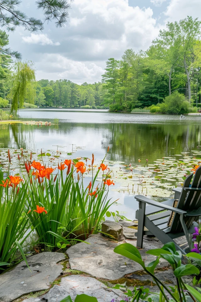 Tranquil Pond Beach Ideas for Your Backyard Oasis