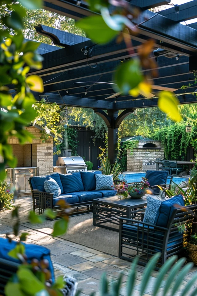 Cool Pergola Fan Ideas for Your Outdoor Oasis