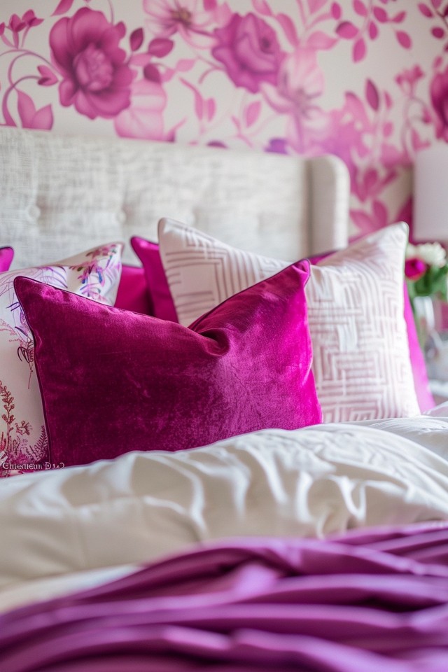 Chic Glam Bedroom: Crystal Decor