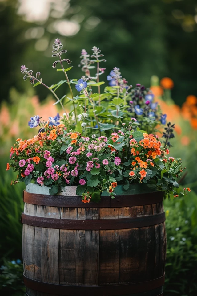 Creative Outdoor Whiskey Barrel Concepts