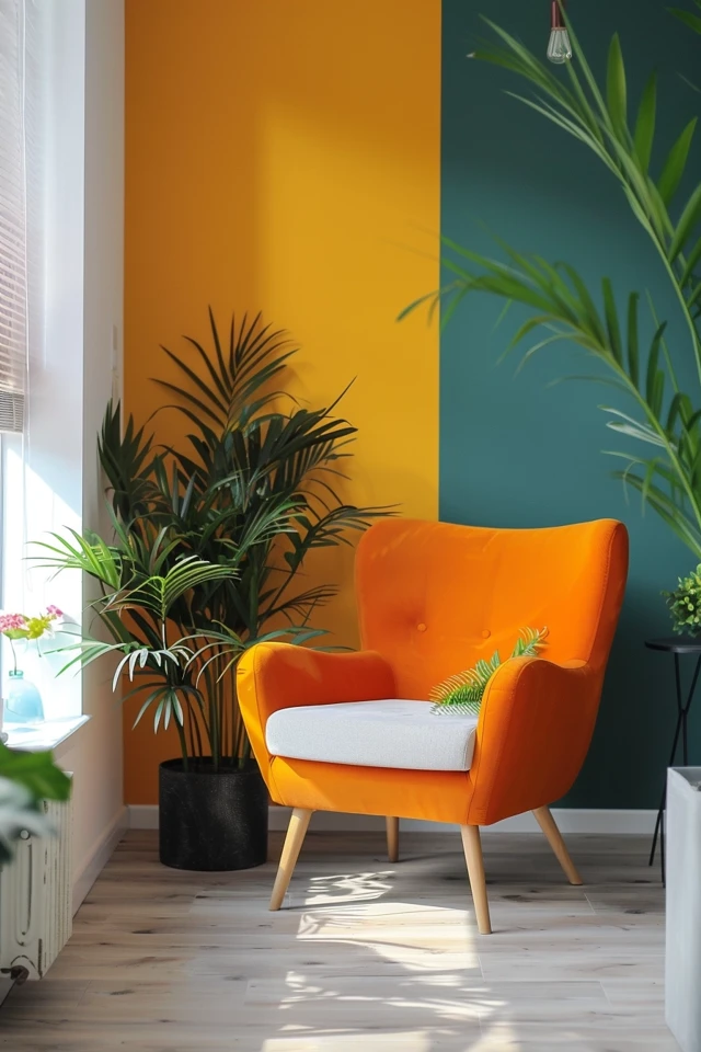 Vibrant Painted Accent Wall Ideas for Your Home