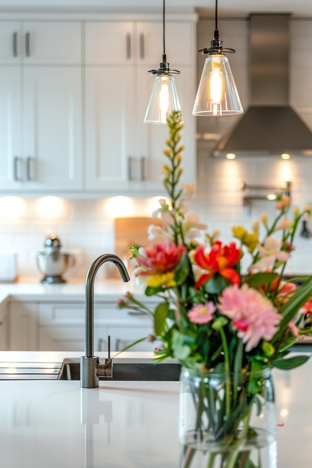 Modern Farmhouse Kitchen: Simple Decor