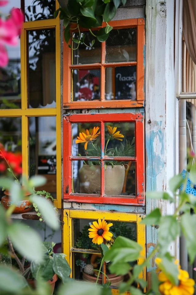 Create Vintage-inspired Window Pane Crafts
