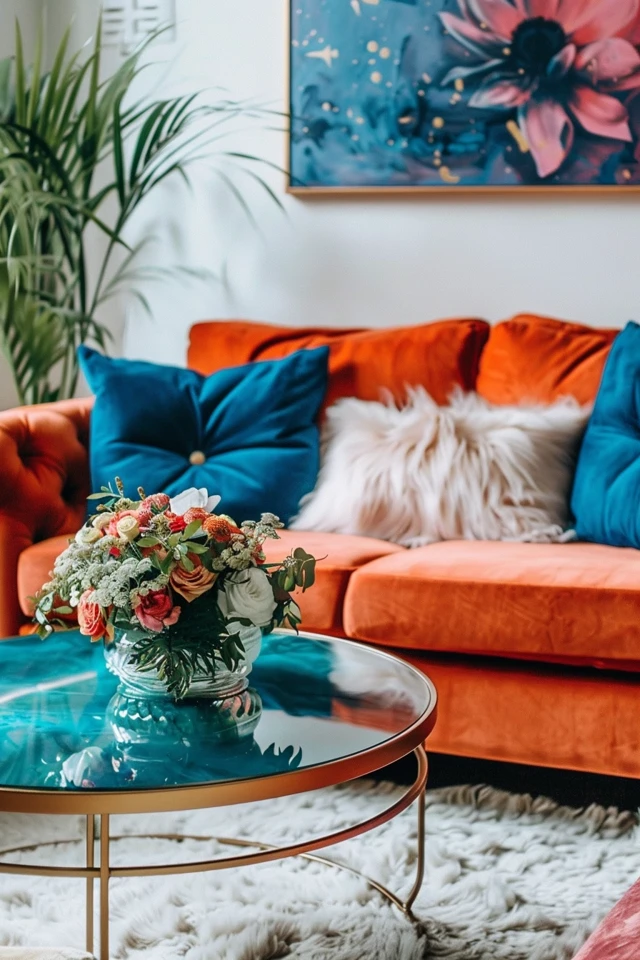 Luxurious Pillows and Throws