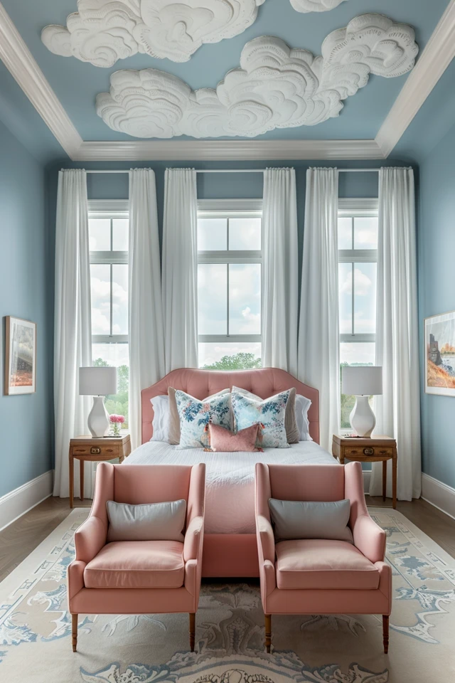 Creating a Whimsical Cloud Room