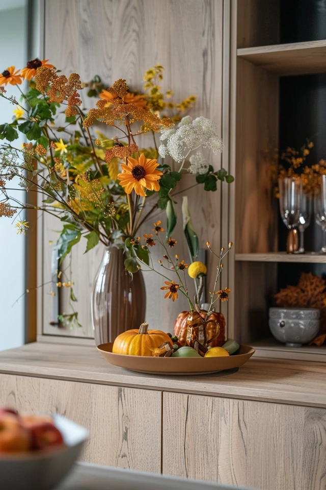 Storage Solutions: Thanksgiving Theme Cabinets