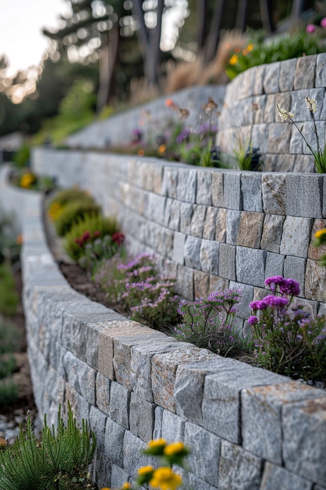 Curved Retaining Wall Ideas for Stylish Landscapes
