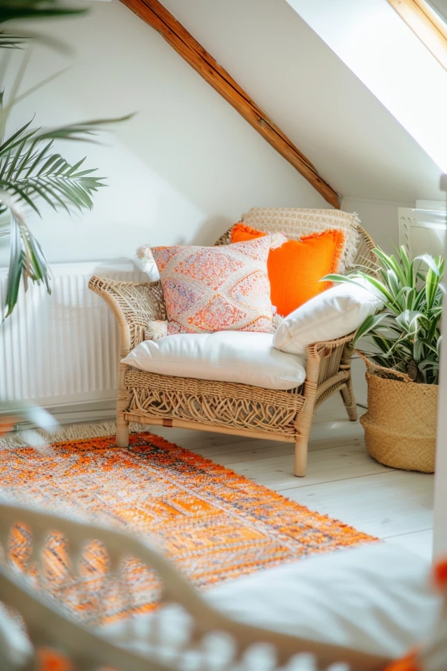 Attic Retreat: Relaxing and Inviting