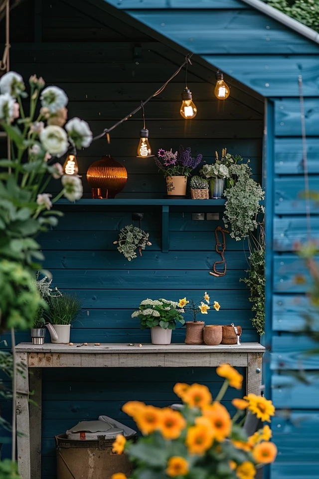 Brighten Your Shed with These Lighting Ideas