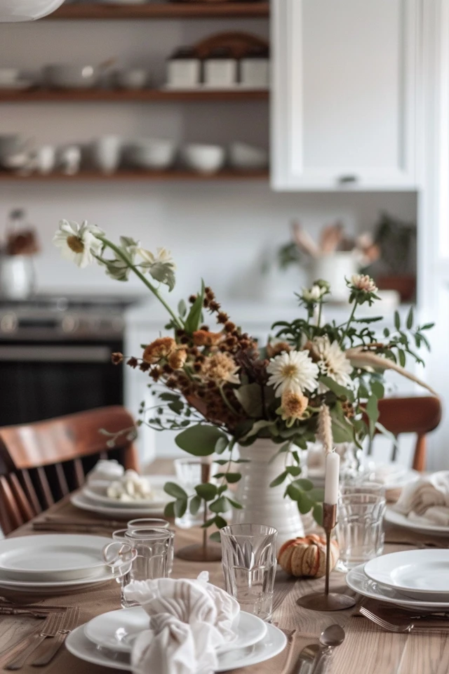 Embrace Earthy Tones and Natural Materials: Add Warmth and Elegance