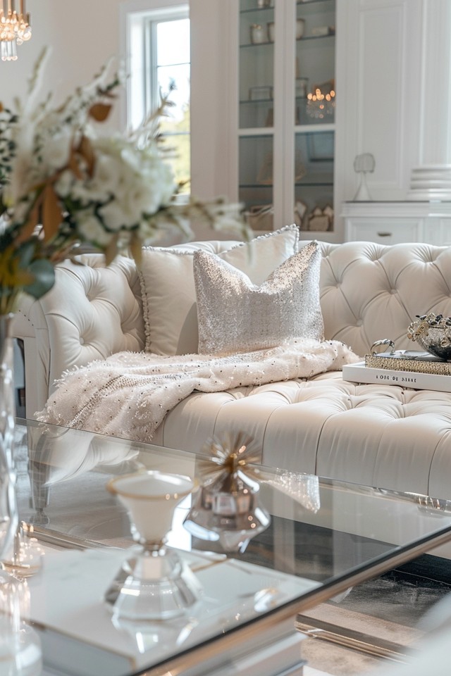 Consider Incorporating Metallic Accents in Wallpaper, Art, and Textiles