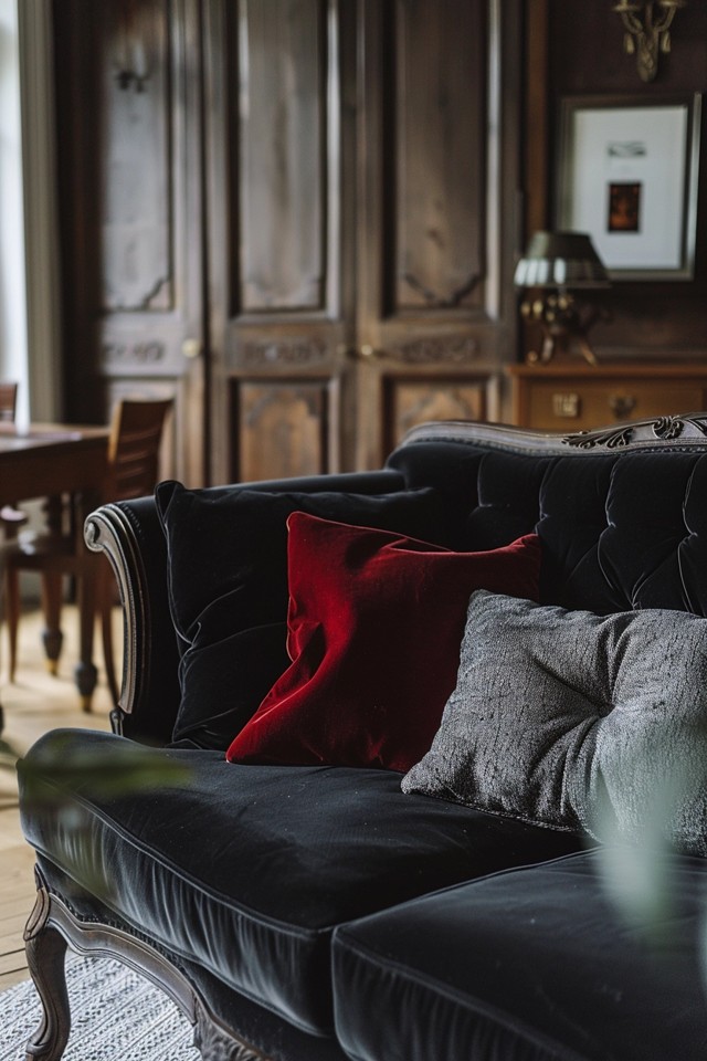 The Popularity of Green Velvet Couches in Interior Design