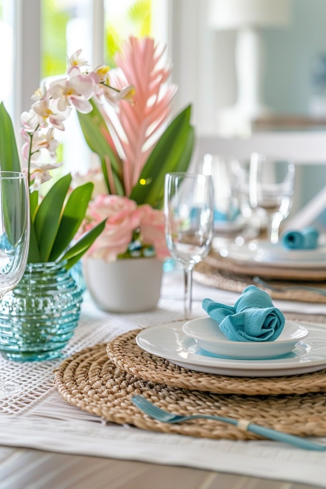 Coastal Dining Room: Elegant Nautical Touches