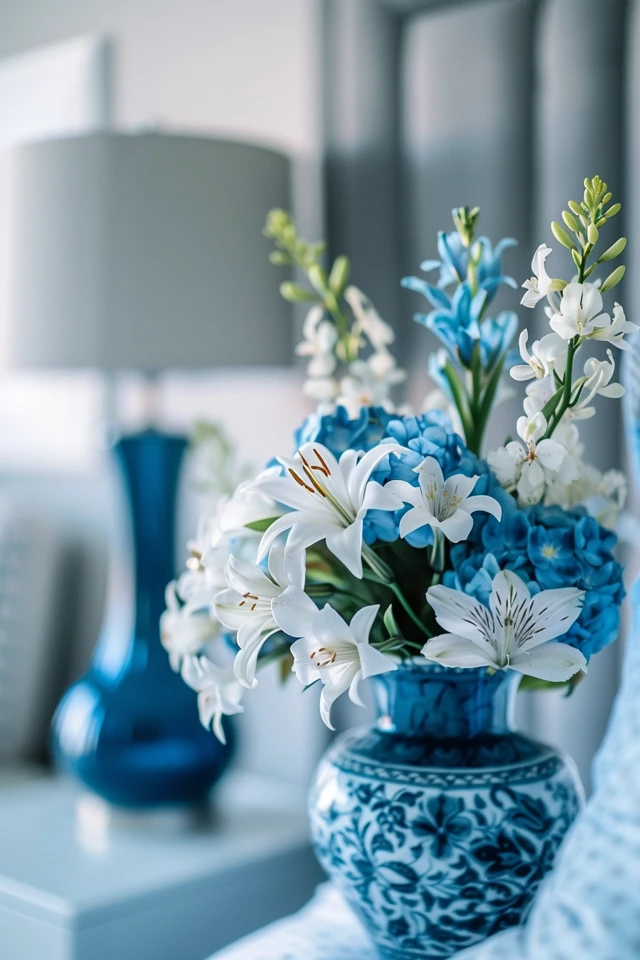 Adding Blue and Grey to Your Bedroom Walls