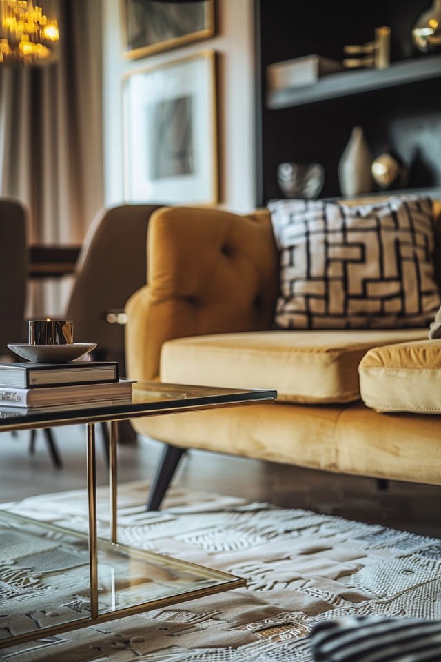 Bringing Glamor to Your Modern Living Room