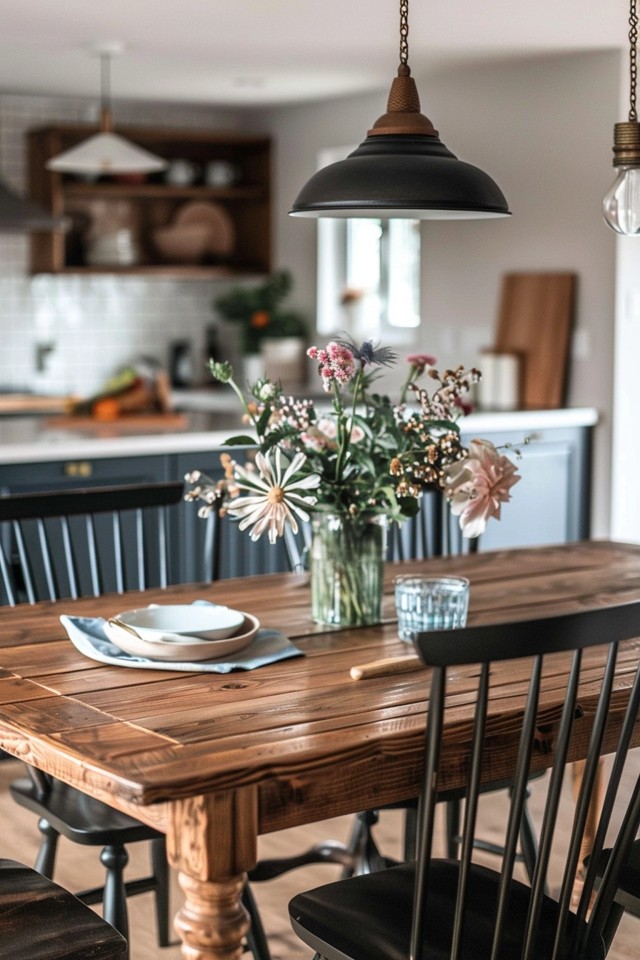 Farmhouse Dining Room Decor: Rustic and Stylish