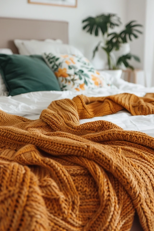 Cozy Throw Blanket on Bed Ideas for Stylish Comfort